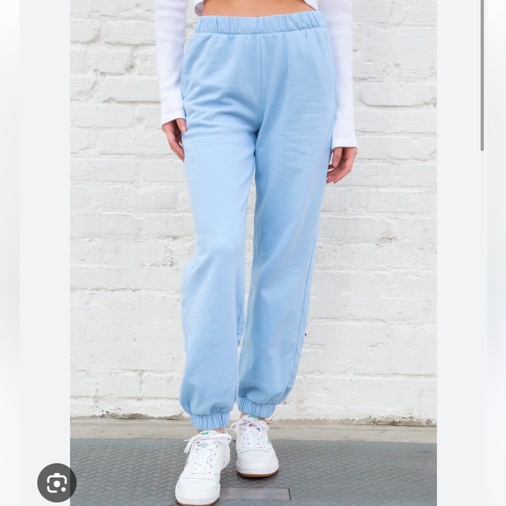 Brandy Melville light blue sweatpants one size fits all